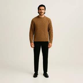 Suéter Masculino em Lã Ellegance Noir