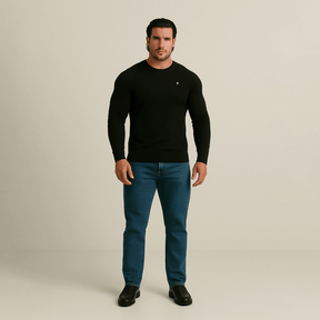 Suéter Masculino em lã Superfina Ellegance