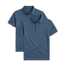 Conjunto 2 Camisas Polos em Seda Gelo Ellegance