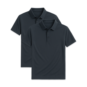 Conjunto 2 Camisas Polos em Seda Gelo Ellegance