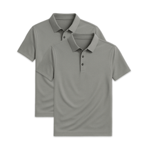 Conjunto 2 Camisas Polos em Seda Gelo Ellegance